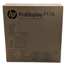 HP ProDisplay P17A 17-inch 5:4 LED Backlit Monitor - New