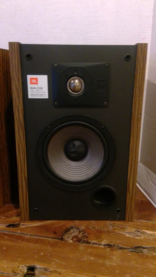 复古 JBL J216A 扬声器一对,经过测试,免运费 1980 年代!!! — 第 2/4 张图片