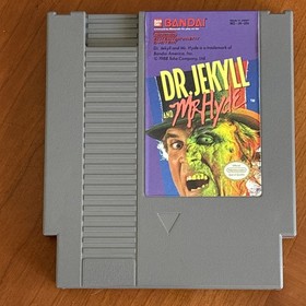 Dr. Jekyll and Mr. Hyde NES With Manual & Sleeve (Nintendo, 1989) - Clean Tested