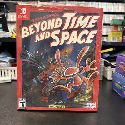 NEW sealed SAM & MAX Beyond Time and Space NINTENDO SWITCH Limited Run LRG #148