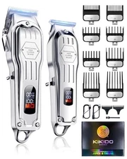  Hair Clippers Professional Cordless for Men, Barber Clippers for Hair Cutting 