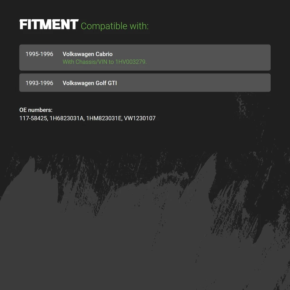 Hood Panel For Volkswagen Golf 1993-1996 Replacement Standard Line Foto 2 de 2