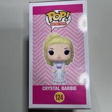 Funko Pop! Juguetes Retro Barbie 124 Cristal Barbie Vinilo Figura 65 Años de Barbie