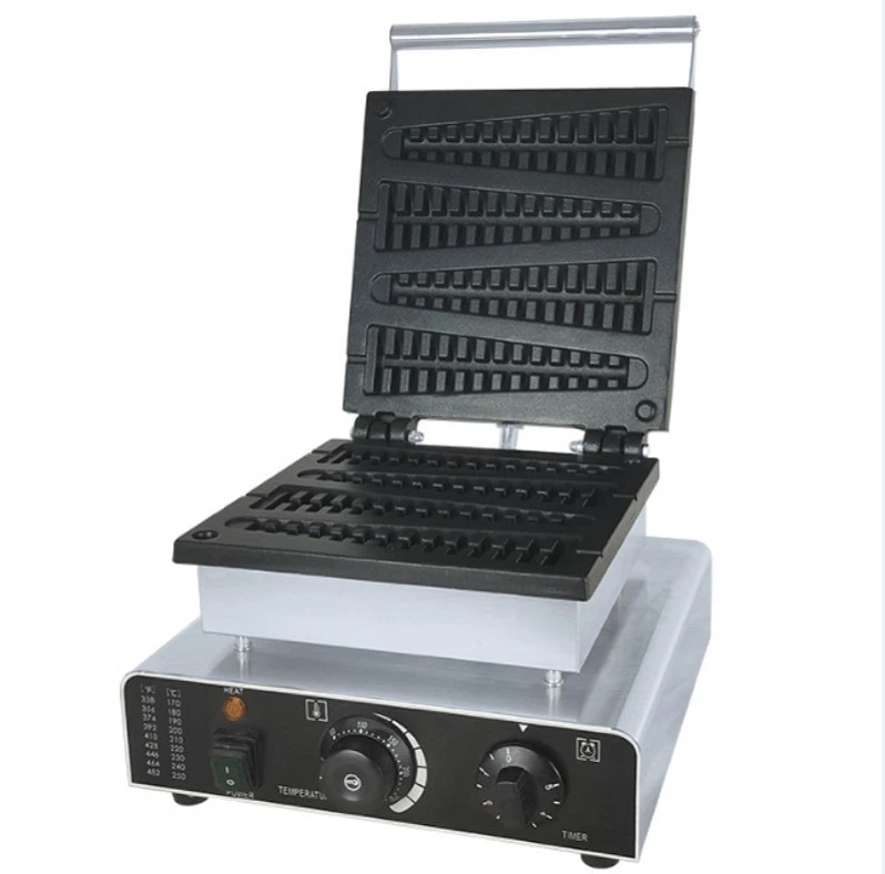 Electric Waffle Maker Pine Tree Mould Iron Pancake Machine Waffle Machine US