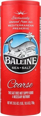 Coarse Sea Salt Canister, All-Natural French Sea Salt, 26.5 Oz