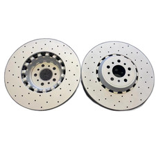 1Pair Front Brake Discs 34112284809/34112284810 For BMW F87 M2 F80 M3 F82 F83 M4