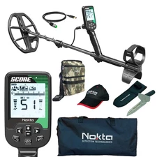 Nokta Score SMF Waterproof Metal Detector + FREE  Digger, Carry Bag, Pouch, Hat