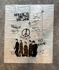 New Kids On The Block 1989 Big Step Productions 39 X 46 Banner Fabric Poster New Kids On The Block 1989 Big Step Productions 39 X 46 Banner Fabric Poster