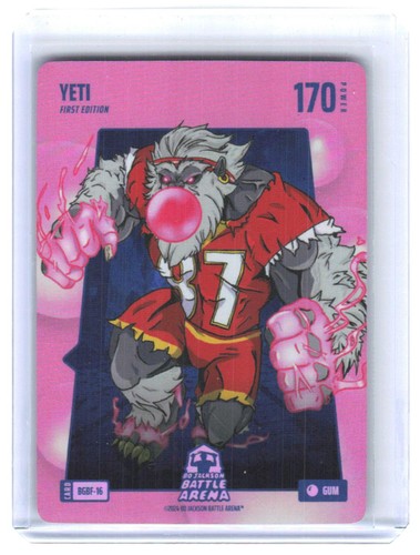 Bo Jackson Battle Arena - Yeti - Battlefoil - Gum-#BGBF-16