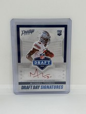 2016 Panini Prestige Football Cards - Print Runs Added for Draft Day Signatures 12