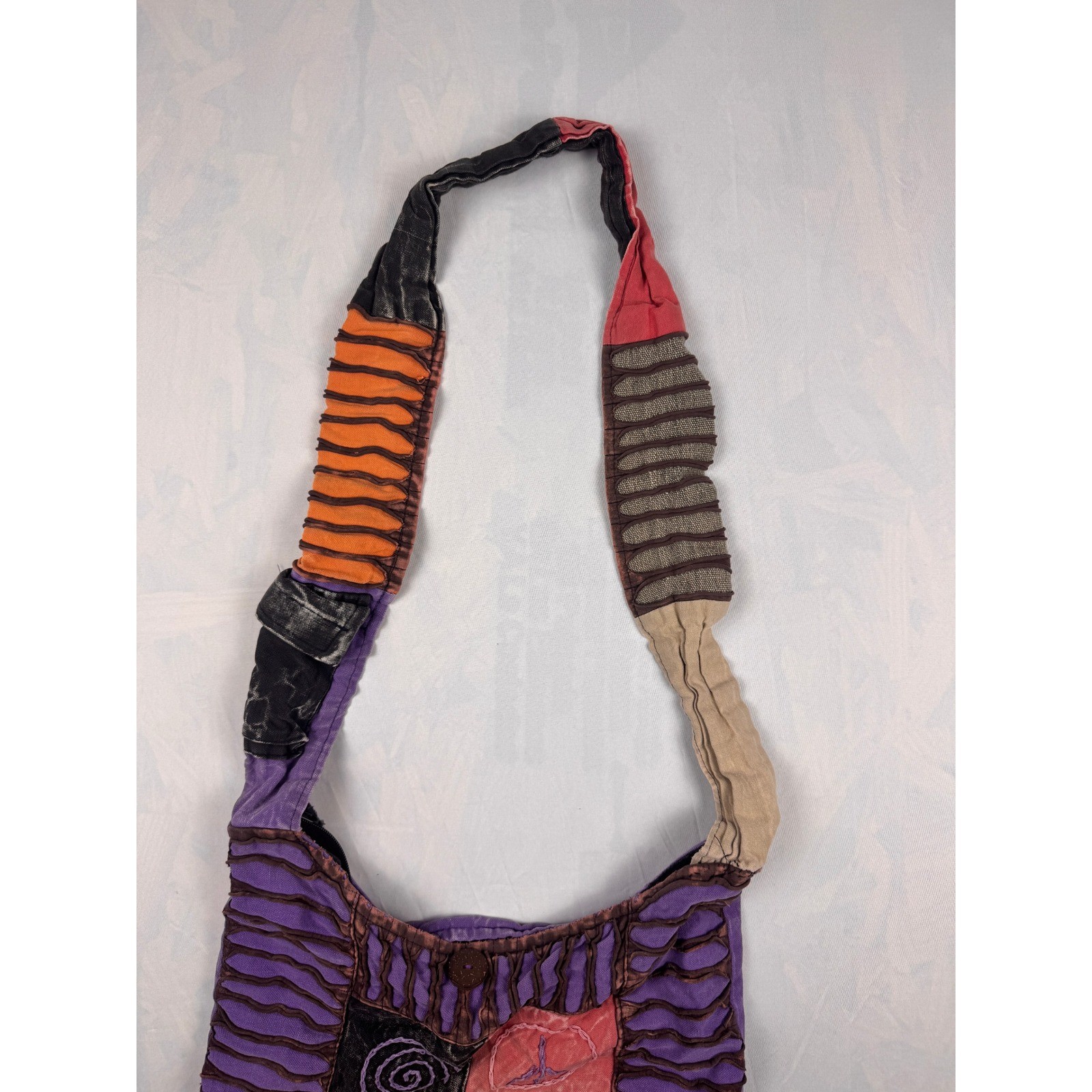 Patchwork Hobo Bag – Boho Hippie Style - image 4