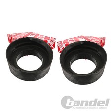 2X FEBI BILSTEIN GUMMI ANSCHLAGPUFFER VORNE PASSEND FÜR MERCEDES-BENZ 124 190
