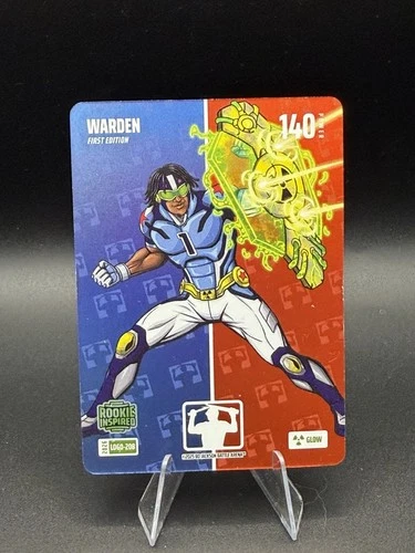 Warden First Edition Logo Foil Glow SP Battle Arena Cam Ward