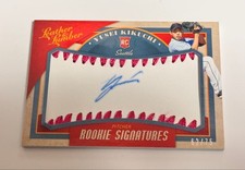 Yusei Kikuchi Seibu Lions Wbc Autograph Ball Card Japan National Team Auto