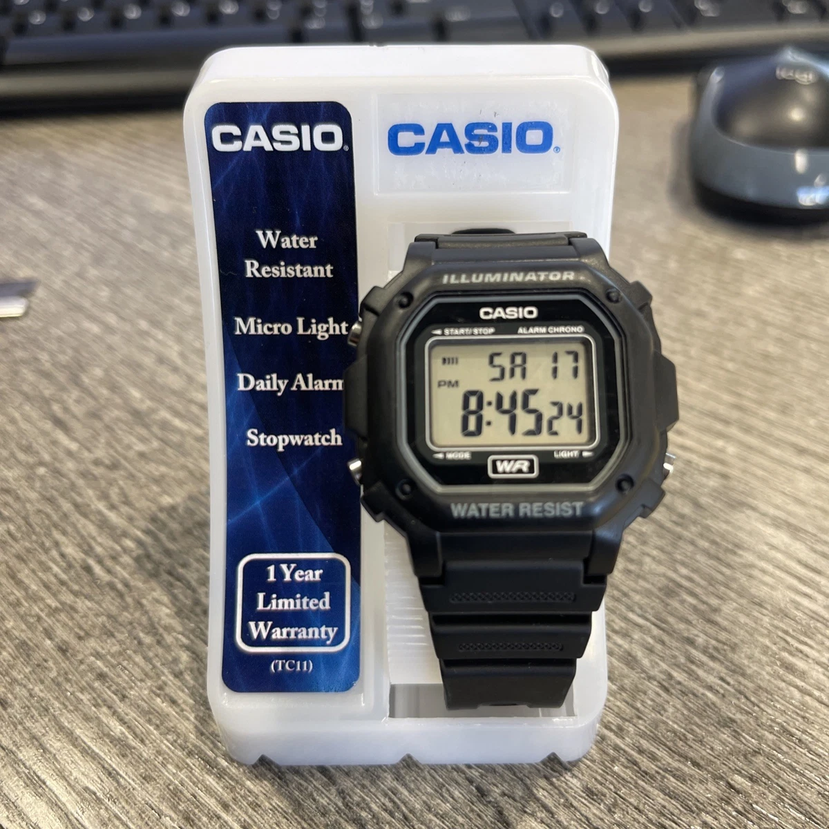 Preços baixos em Casio Digital 50 M (5 ATM) relógios de pulso de