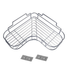 Corner Shower Caddy Shelf Wall Mounted Triangle Bathroom Storage Rack Organizer