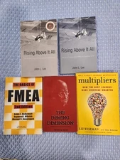Manufacturing Engineering Textbooks Process Quality FMEA Deming Used Like New