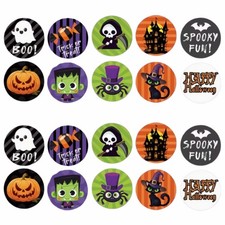 Halloween Stickers  Trick or Treat Party Bag Crafts Kids easy stick Label