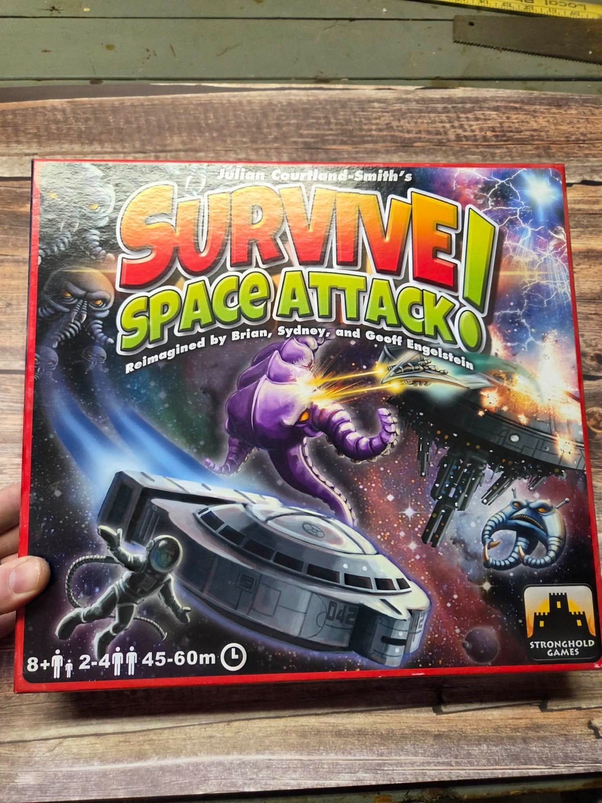 Survive Space Attack! board game by Stronghold Games (100% complete!)
