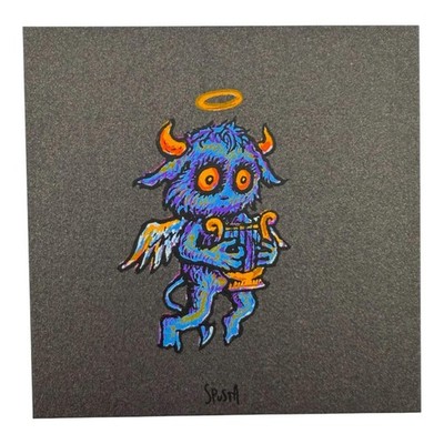 Marq Spusta ''Harp Angel'' (Black Shimmer) Micro Print