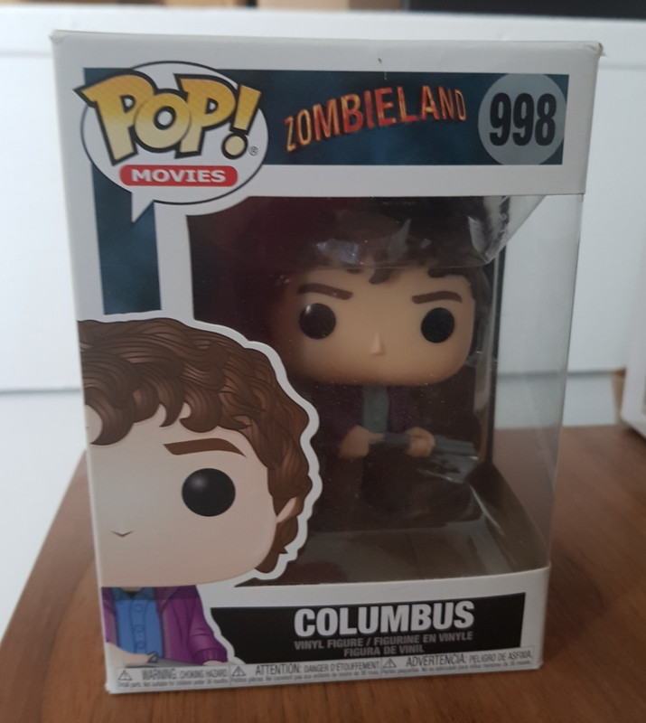 Funko Pop movies Zombieland 'Columbus'