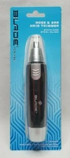 Blade Nose & Ear Hair Trimmer Rinseable Stainless Steel Blade New in Pack E1