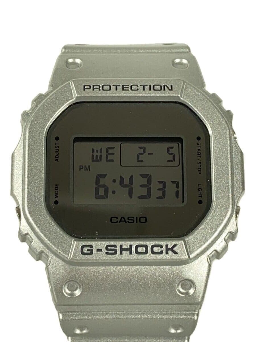 CASIO G-SHOCK DW-5600FF-8JF Silver/Clear Resin Quartz CASIO G-SHOCK DW-5600FF-8JF Silver/Clear Resin Quartz