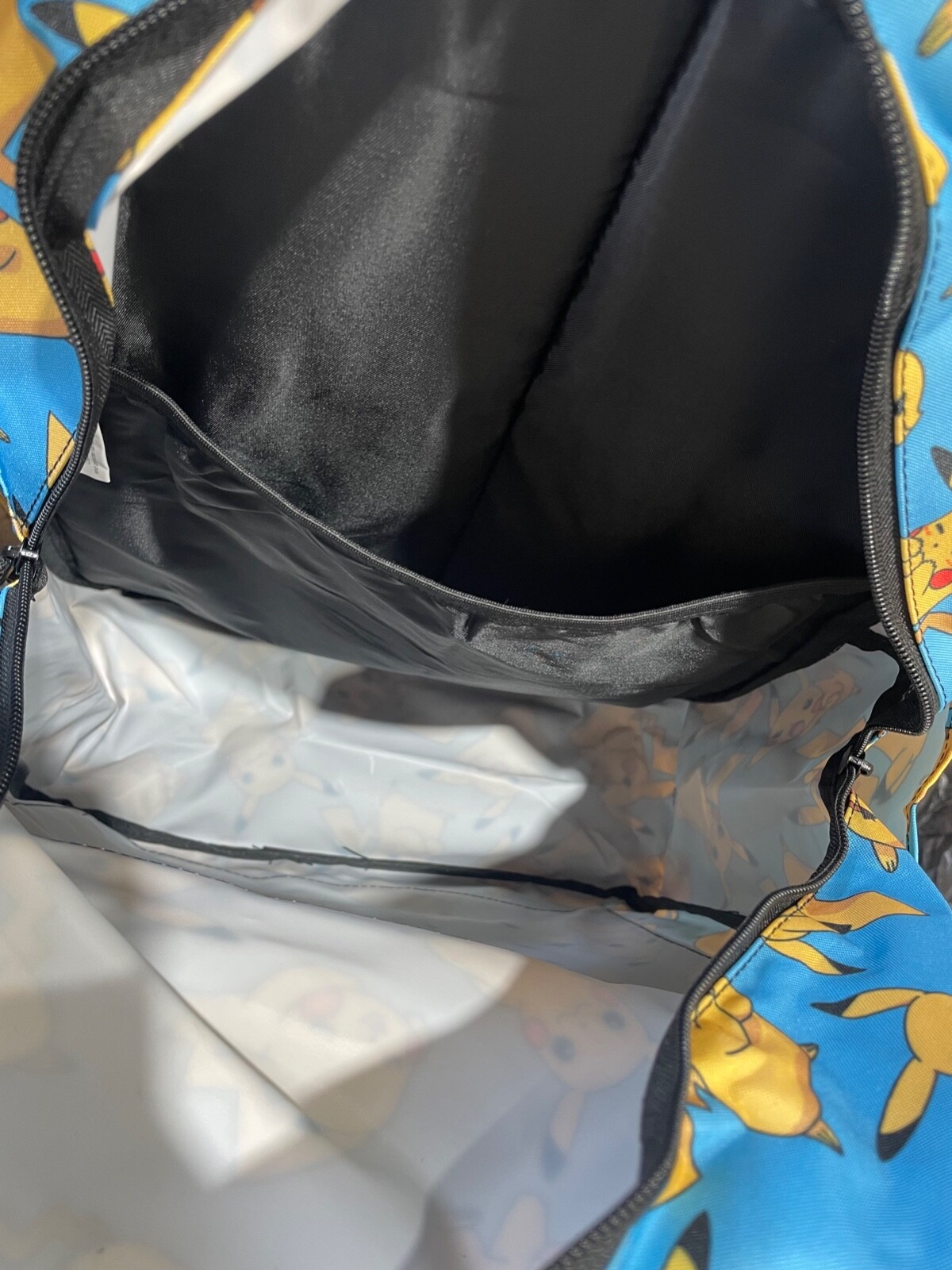 Pokemon Pikachu All-over Print Backpack - Baby Blue