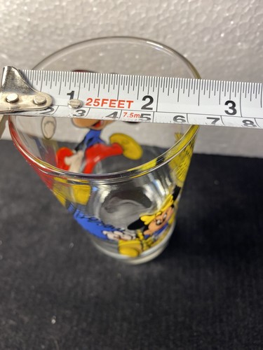 Vintage Lot 1 Sears 1970s Winnie The Pooh Juice Glass & 1 Mickey & Minnie Assort - Picture 6 of 12