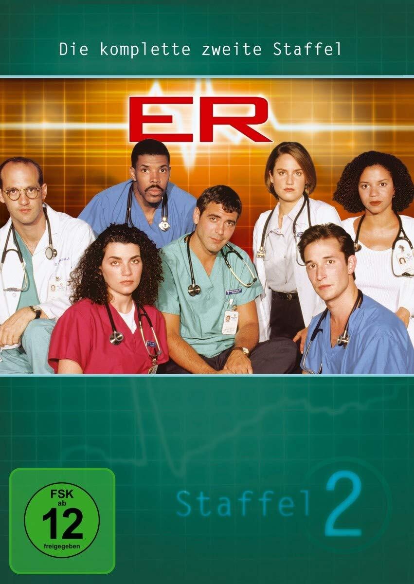 ER - Emergency Room, Staffel 02 [7 DVDs] (DVD) Anthony Edwards George Clooney