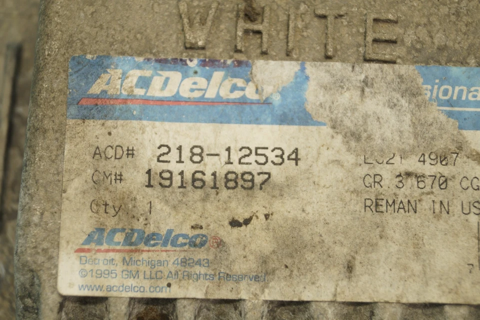 ✅ Módulo de control informático GMC Express Savanna 1996 motor 4,3 L ECM ECU Reman OEM Foto 3 de 4