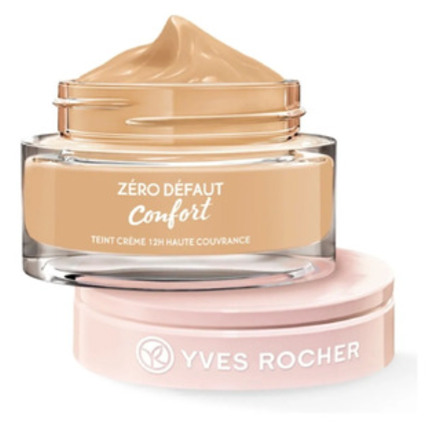 YVES ROCHER COULEURS NATURE ZERO DEFAUT CREAM FOUNDATION # BEIGE