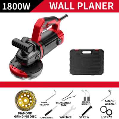 Dust Free Wall Planer Wall Shovel Concrete Cement Grinding Joint Rough Planer