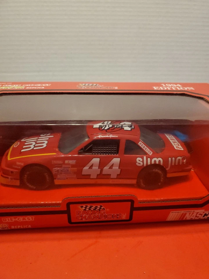 DAVID GREEN #44 SLIM JIM AUTOGRAFIADO EDICIÓN 1994 RACING CHAMPIONS 1:24 Foto 3 de 4