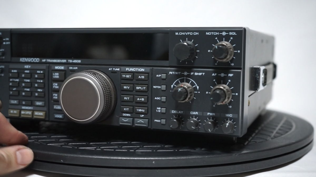 Kenwood TS-450S HF Transceiver Tested Working Includes Power