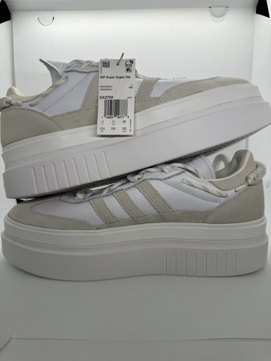【美品】アディダス　IVS PARK　スーパー スリーク72　厚底スニーカー　白 23 0cm adidas × IVY PARK SUPER SUPER SLEEK 72 アディダス