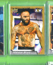 Malakai Black-AEW-2022 Upper Deck *Gold* Card-#51-All Elite Wrestling-Near Mt/Mt