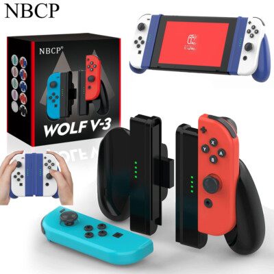 2-in-1 Handheld Gaming Grip Comfort Controller For Nintendo Switch