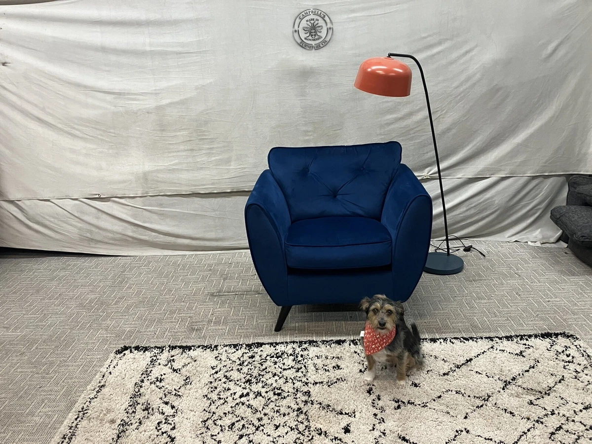 Zinc cuddler sofa velvet deals