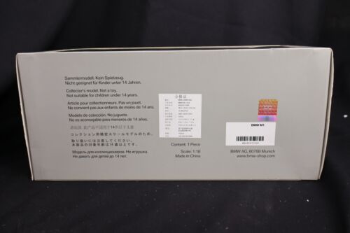 BMW M1 Orange Metallic MODELISSIMO 1/18 (No Autoart Minichamps Kyosho Otto BBR - Picture 2 of 4