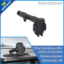Dash Center Console Cell Phone Holder Mount Stand Bracket For Ford Bronco 2021+