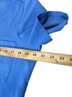 Figs Technical Collection Women’s Scrub Top Blue V-Neck Pocket — photo 5