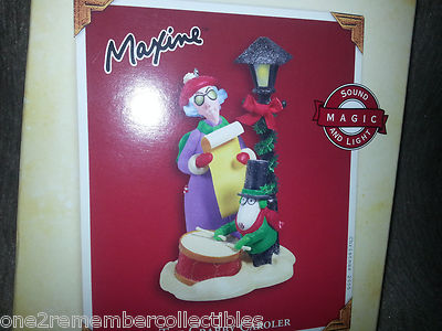 Hallmark Andenken 2005 Der Kratzbürstig Caroler Reden Maxine Weihnachts Deko Neu