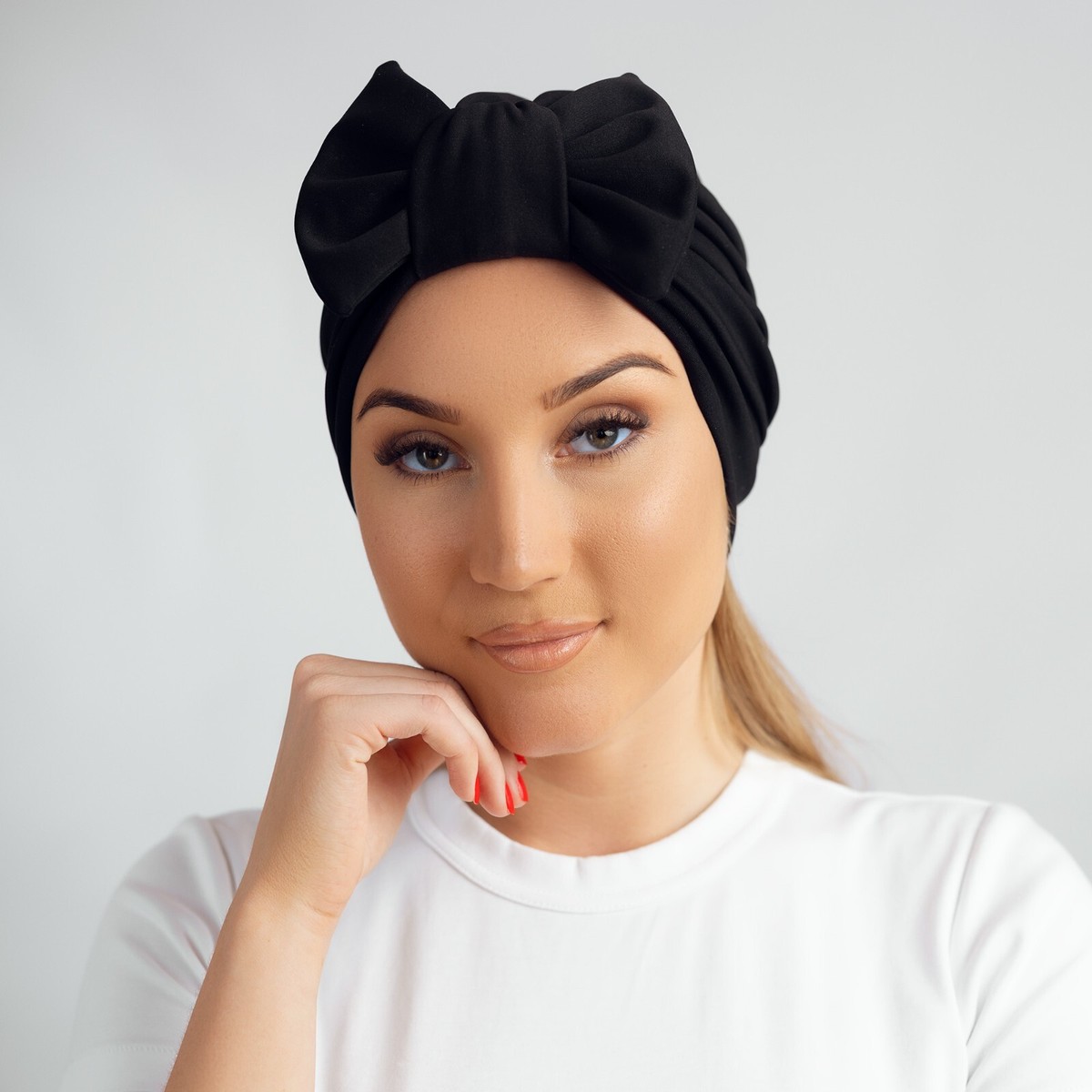 Turban for Women, satin lined Pretied Head Wrap Hair Loss Cap Chemo Head  cover