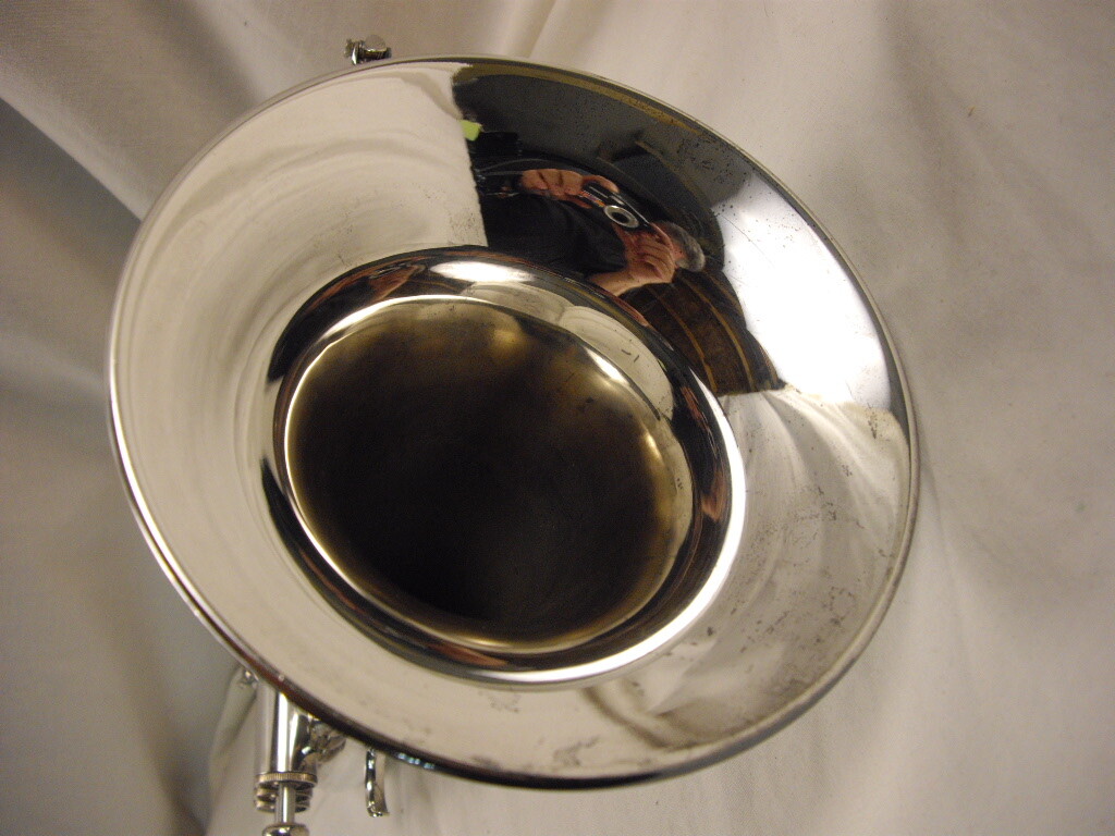 BESSON 947 SOVEREIGN PROFESSIONAL SILVER Bb FLUGELHORN DUAL TRIGGERS