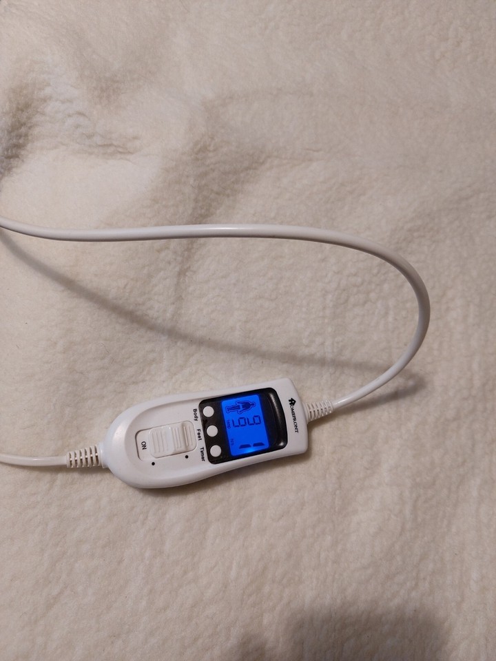 Homefront SUPER King Size Electric Blanket Dual Control 182cm x 203cm