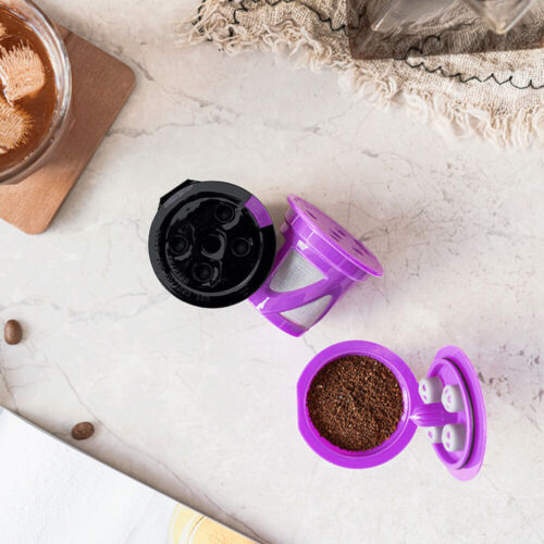 2 Pcs Reusable Coffee Filters Espresso Basket Machines Cup - Afbeelding 1 van 12