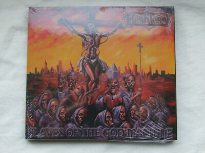 FLESHLESS-'' SLAVES OF THE GOD MACHINE'' CD 1ST PRESS 2011 DIGIPAK NEU OVP