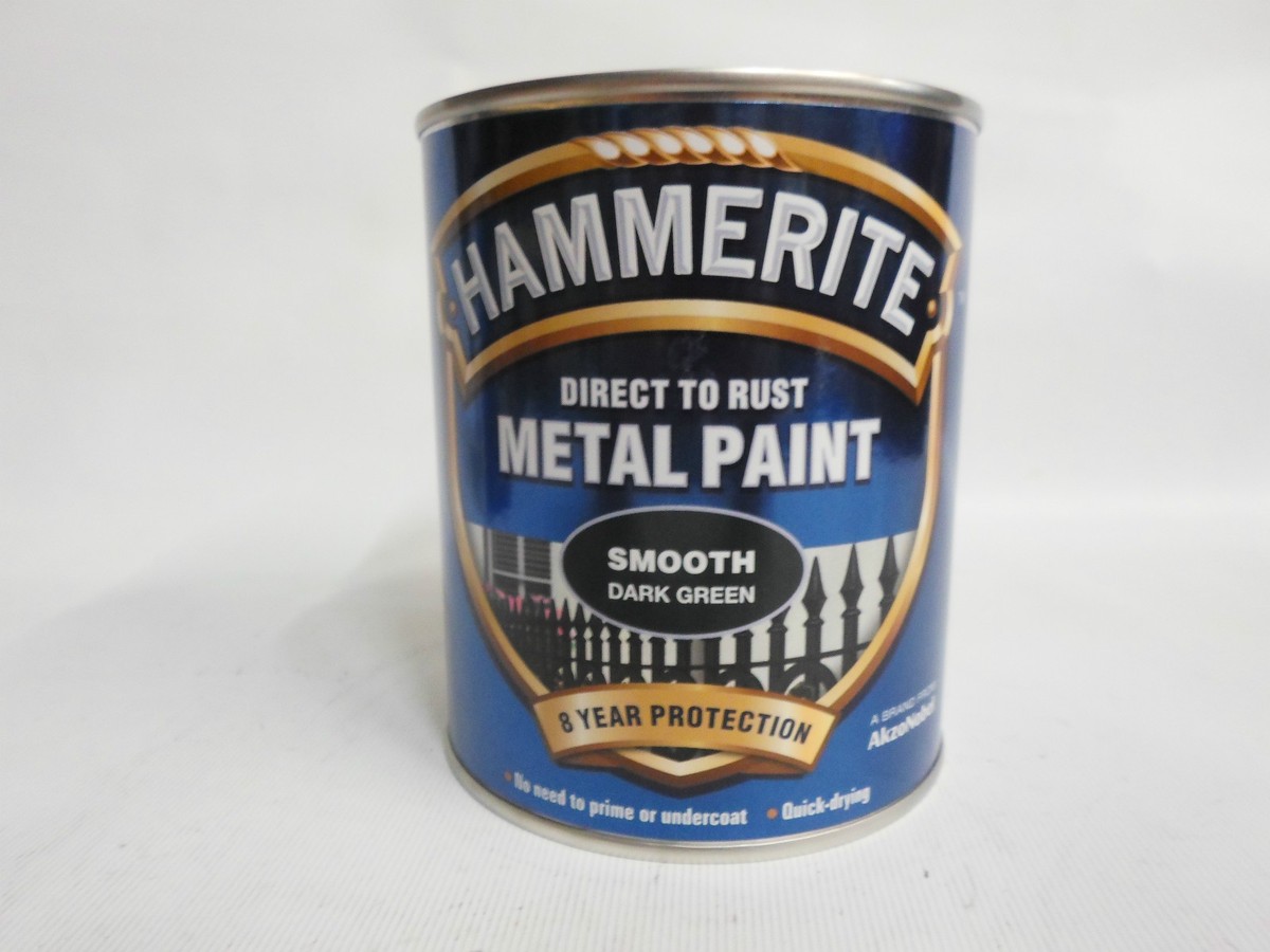 Hammerite Metal Paint Smooth Dark Green 750ml Direct To