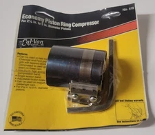 Professional Piston Ring Compressor Install & Removal Tool w/ Wrench 2-⅛" to 5"